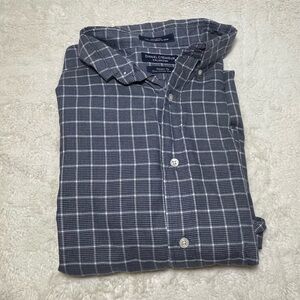 Daniel Cremieux Blue Checkered Men's Shirt